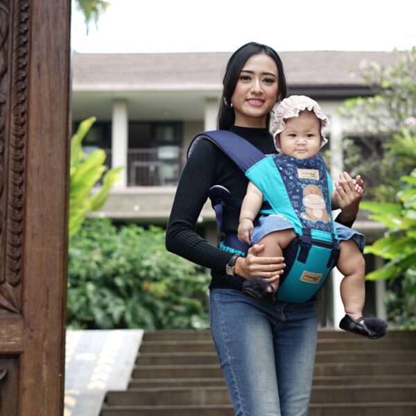 Gendongan Bayi Hipseat Hippo Series