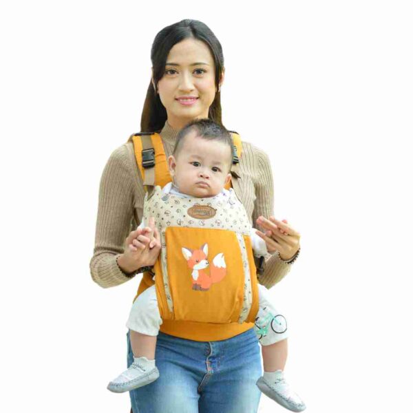 Gendongan Hipseat + Ergo 9 in 1 Foxie Series - Gambar 2