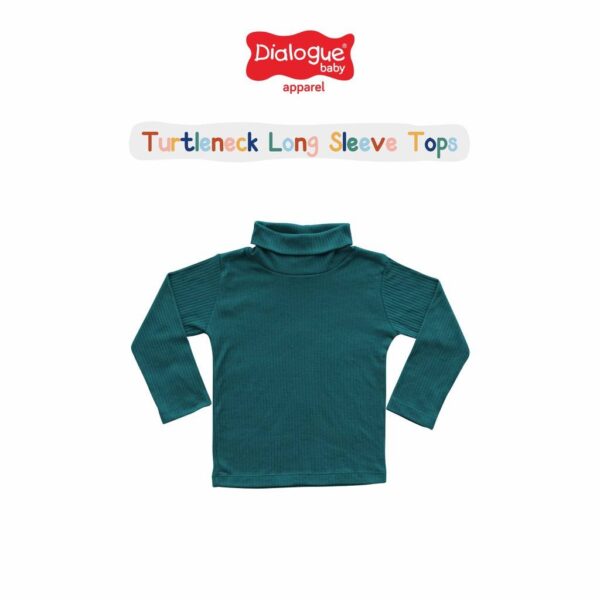 Dialogue Apparel Turtleneck Long Sleeve 1T - 5T - Gambar 5