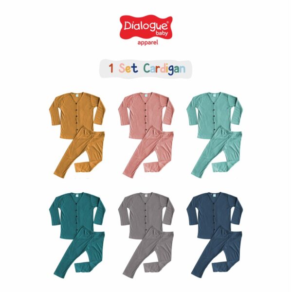 Dialogue Apparel 1 Set Cardigan 1T - 5T