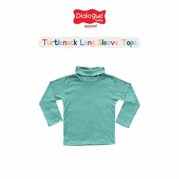 Dialogue Apparel Turtleneck Long Sleeve 1T - 5T - Gambar 4