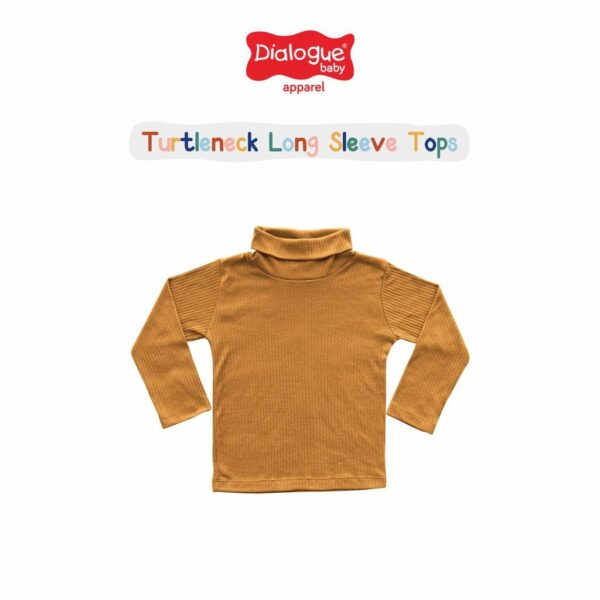 Dialogue Apparel Turtleneck Long Sleeve 1T - 5T - Gambar 3