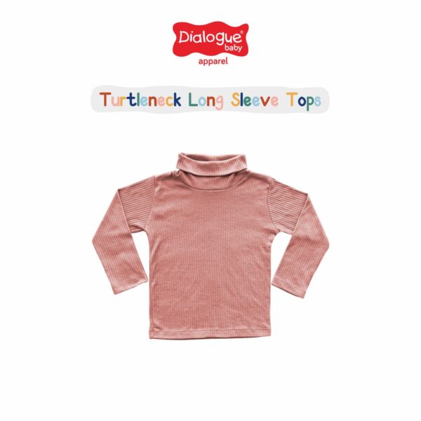 Dialogue Apparel Turtleneck Long Sleeve 1T - 5T - Gambar 2