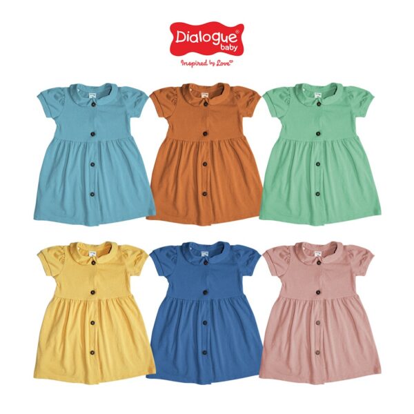 Dialogue Apparel Hanako Collar Dress