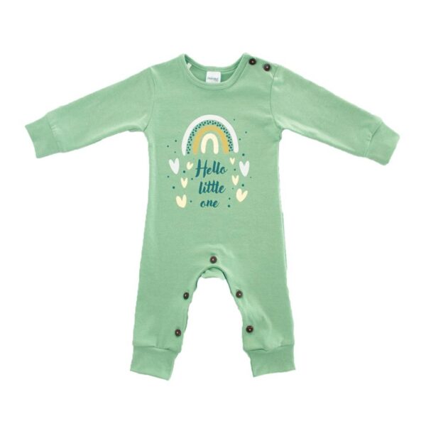 Sleepsuit Printed Button - Gambar 3