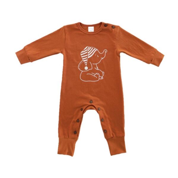 Sleepsuit Printed Button - Gambar 2