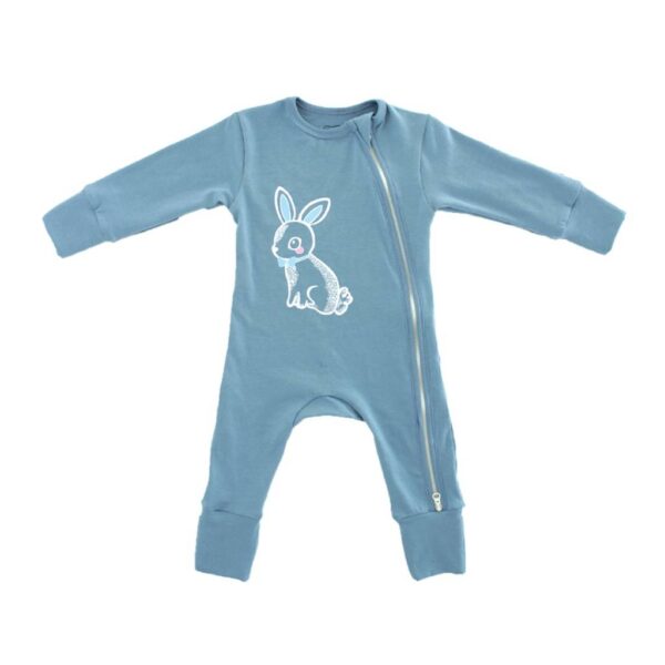 Baby Sleepsuit Printed Zipper - Gambar 5