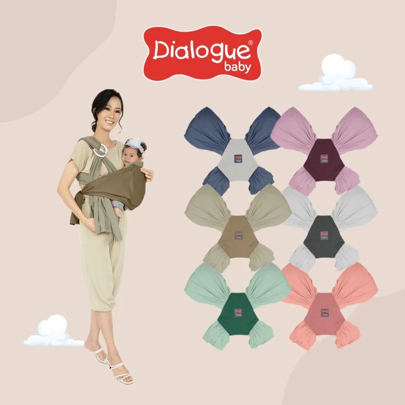 Dialogue Baby Wrap Ring All Size 2in1 Position - Image 4