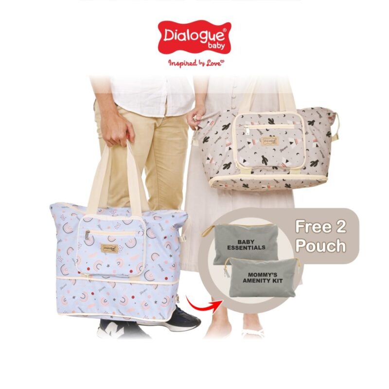 Dialogue Baby Expandable Maternity Travel Bag Heaven Series - Image 5