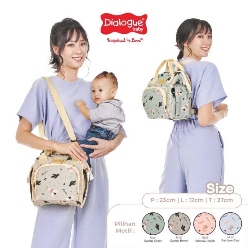 Dialogue Baby Tas Bayi Kecil 3 In 1 Heaven Series - Image 2