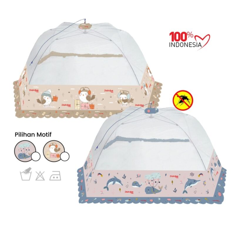 Dialogue Baby Kojong Tarik Print SB Variasi Sea Animalia - Image 3