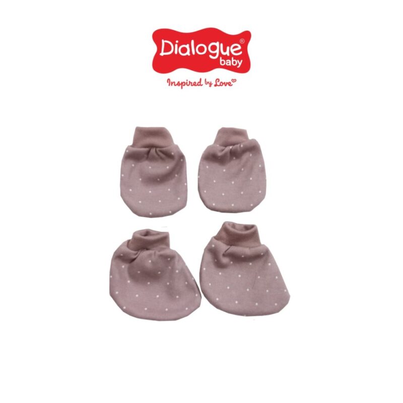 Dialogue Baby Sarung Tangan Kaki Rib Bearie Series - Image 5