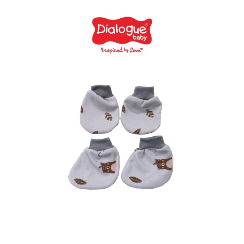 Dialogue Baby Sarung Tangan Kaki Rib Bearie Series - Image 6