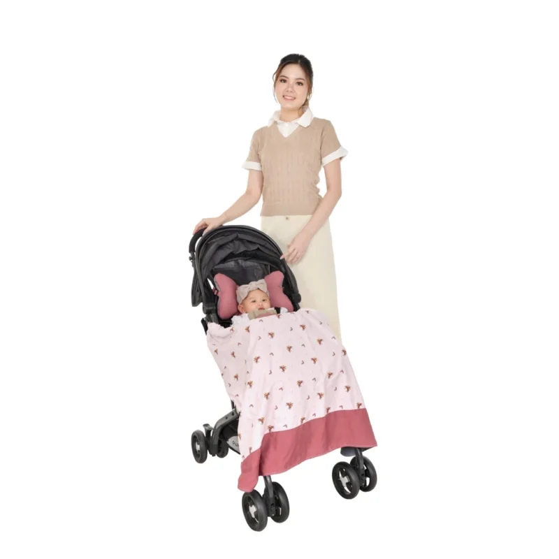 Dialogue Baby On The Go Blanket 6in1 Deerly Series