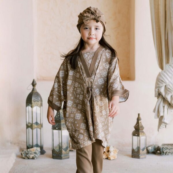 Dialogue Baby Fazrin Kaftan Set Turban Anak