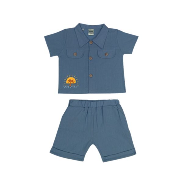 Dialogue Baby Vacation Linen Set Setelan Anak