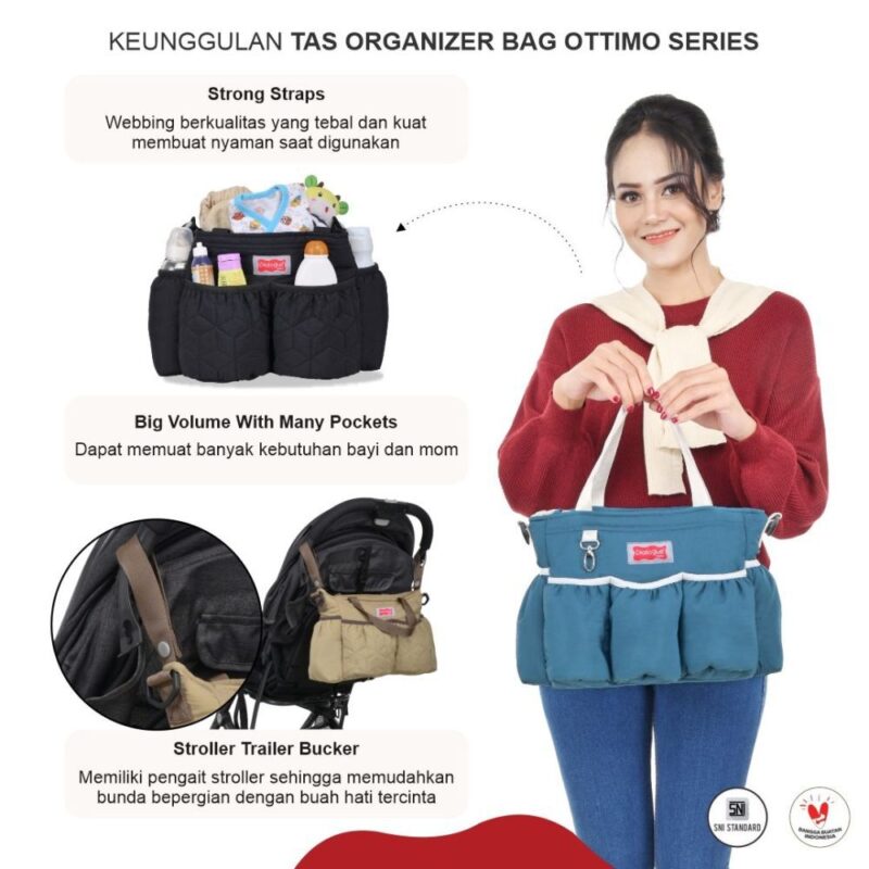 Dialogue Baby Tas Organizer 3 In 1 Ottimo Series - Image 2