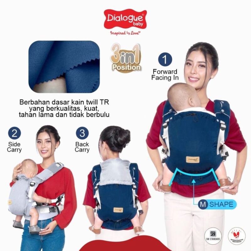 Dialogue Baby Gendongan SSC M-Shape Delight Series - Image 5