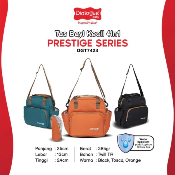 Dialogue Baby Tas Bayi Kecil 4 in 1 Prestige Series - Gambar 2