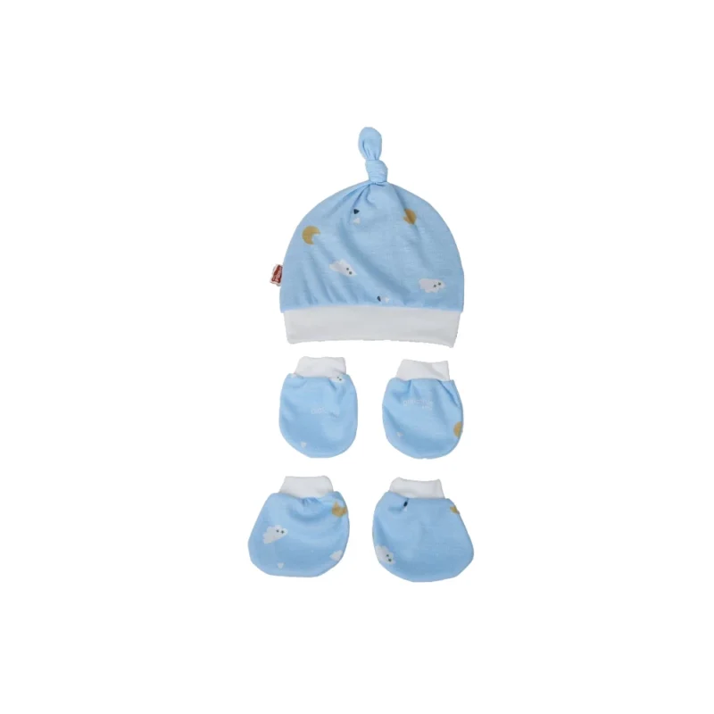 Dialogue Baby Topi Rib Owl & Cloud Series - Image 2